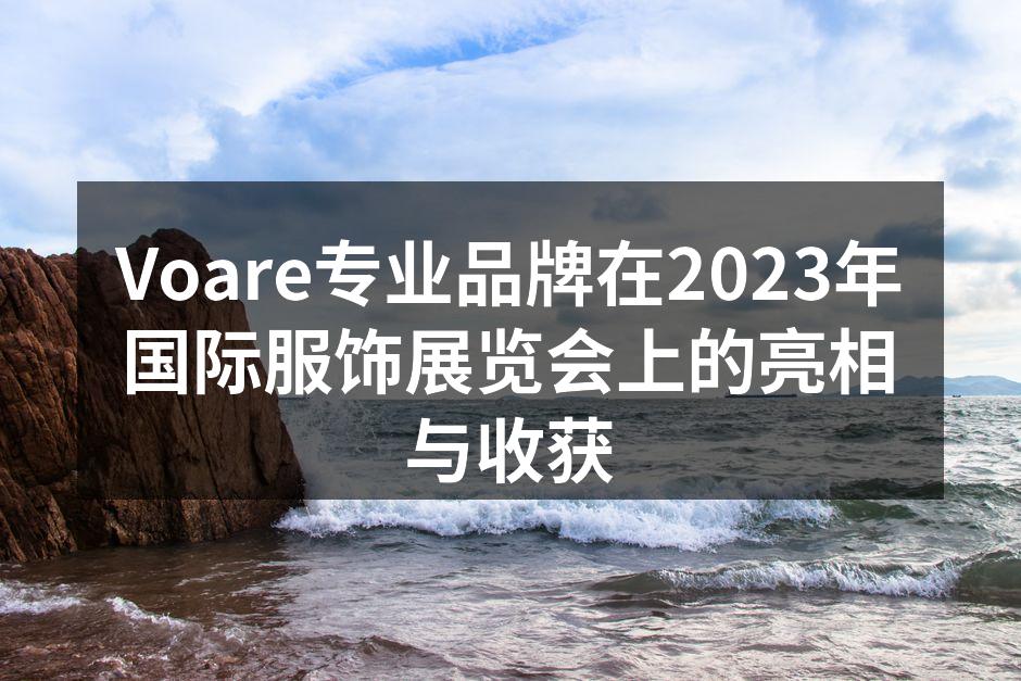 Voare展位现场，吸引众多观众